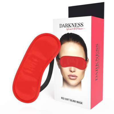 DARKNESS - STRAIGHT RED MASK