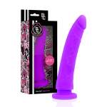 DELTA CLUB - TOYS HARNESS + DONG PURPLE SILICONE 17 CM -O- 3 CM