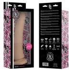 DELTA CLUB - TOYS NATURAL DILDO MEDICAL SILICONE 23 CM -O- 4.5 CM
