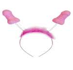 DIABLO PICANTE - 6 kpl Pito pinkki Glitter Antennas