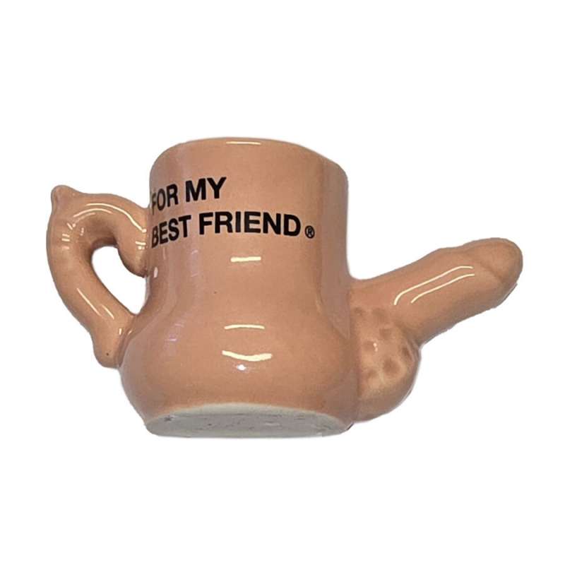 DIABLO PICANTE – CERAMIC MUG MAGNET WITH RAISED PENIS “FOR MY BEST FRIEND” DIABLO PICANTE – CERAMIC MUG MAGNET WITH RAISED PENIS “FOR MY BEST FRIEND”