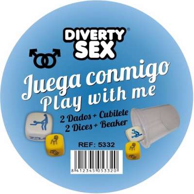 DIABLO PICANTE - DICE GAME PLACE + POSITIONS FOR MEN WITH CUP