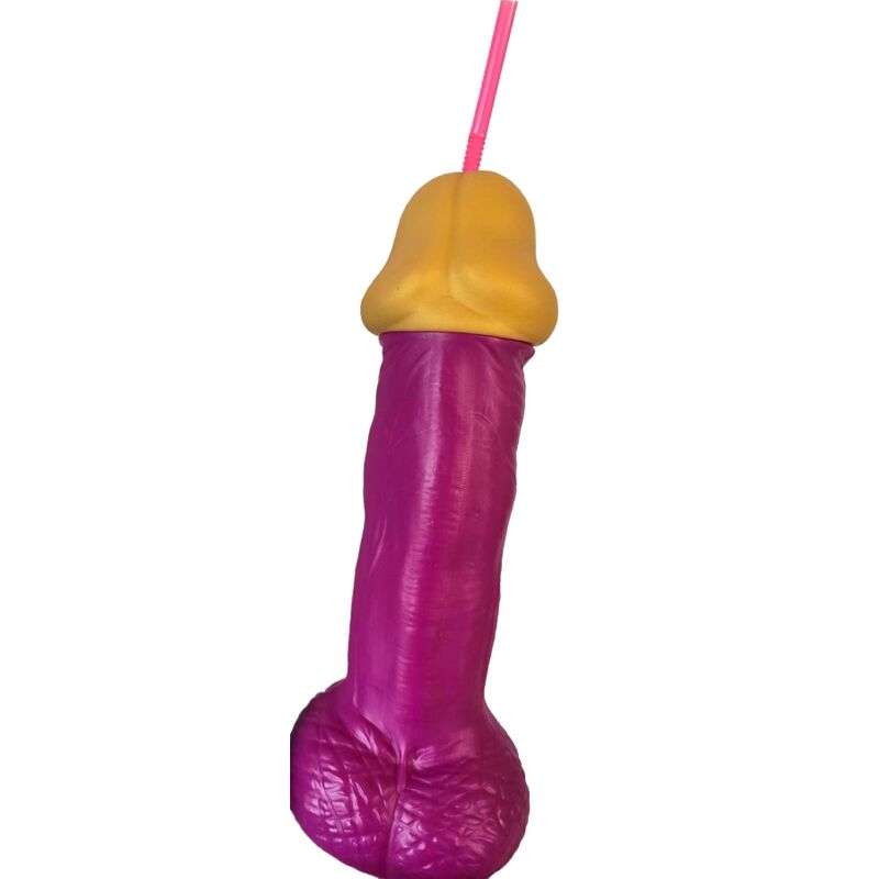 DIABLO PICANTE - FUCHSIA PLASTIC PENIS GLASS DIABLO PICANTE - FUCHSIA PLASTIC PENIS GLASS