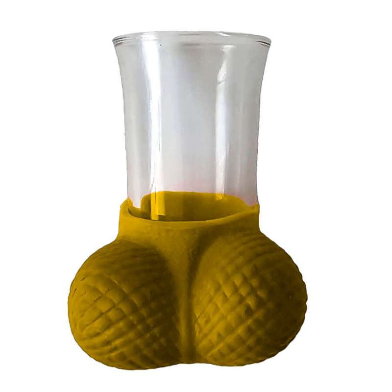 DIABLO PICANTE - GOLD SHOT GLASS DIABLO PICANTE - GOLD SHOT GLASS