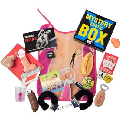 DIABLO PICANTE - MYSTERY EROTIC BOX FOR HIM 15 X 15