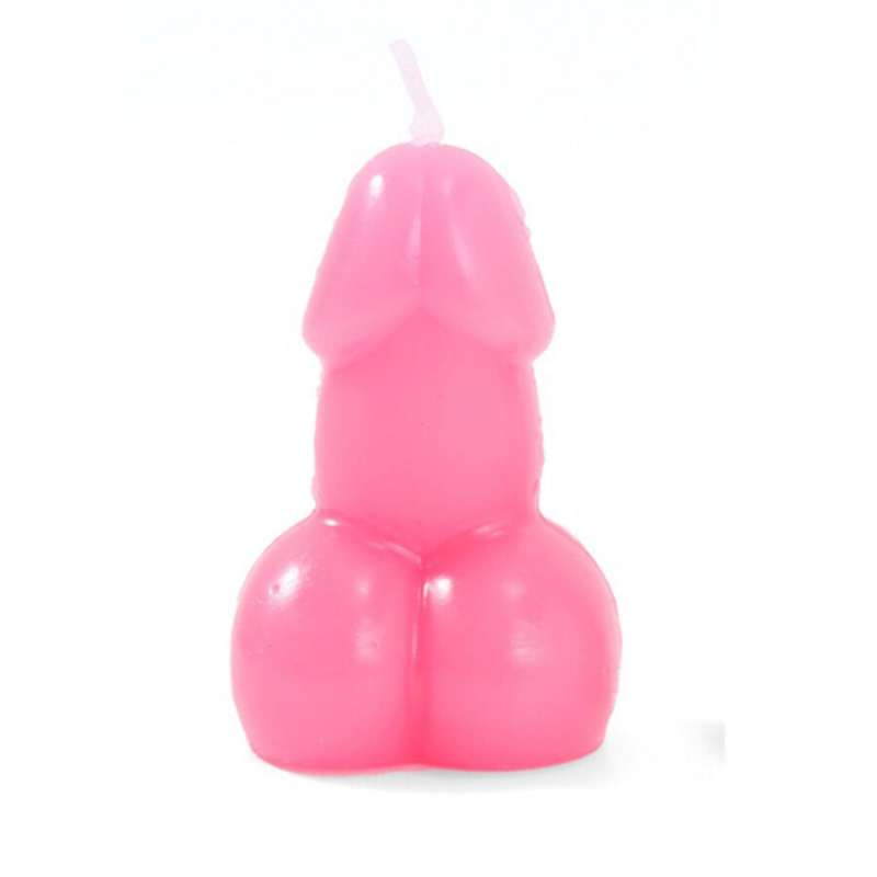 DIABLO PICANTE - PENIS SHAPED CANDLE IN FUCHSIA COLOR