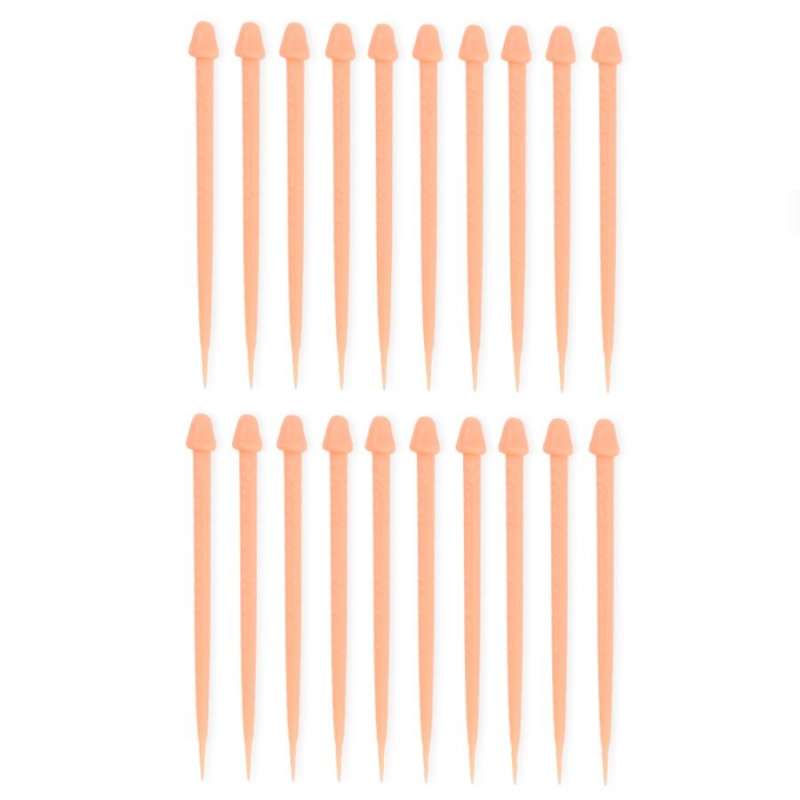 DIABLO PICANTE - PENIS SPIDERED STICKS FOR MEAT 20 UNITS DIABLO PICANTE - PENIS SPIDERED STICKS FOR MEAT 20 UNITS