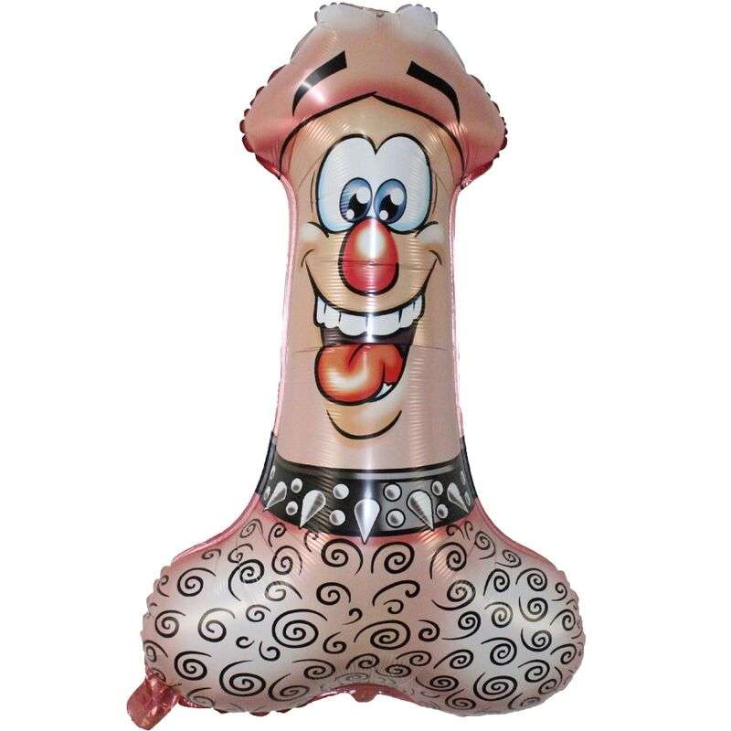 DIABLO PICANTE - SADO PENIS SHAPED PARTY BALLOON DIABLO PICANTE - SADO PENIS SHAPED PARTY BALLOON