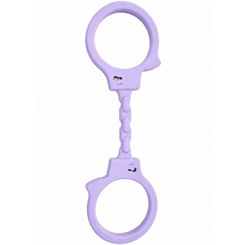 DIABLO PICANTE - SILICONE HANDCUFFS MAUVE