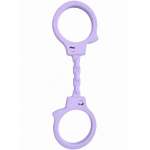 DIABLO PICANTE - SILICONE HANDCUFFS MAUVE
