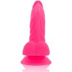 DIVERSIA - FLEXIBLE VIBRATING DILDO PINK 21.5 CM -O- 4.5 CM