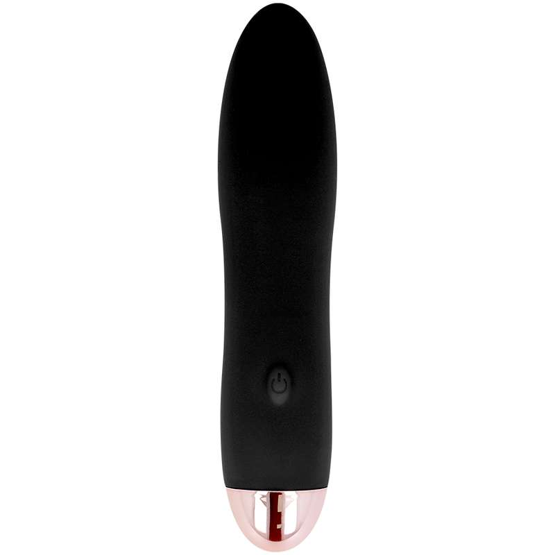 DOLCE VITA - RECHARGEABLE VIBRATOR FOUR BLACK 7 SPEEDS DOLCE VITA - RECHARGEABLE VIBRATOR FOUR BLACK 7 SPEEDS