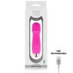 DOLCE VITA - RECHARGEABLE VIBRATOR THREE PINK 7 SPEEDS