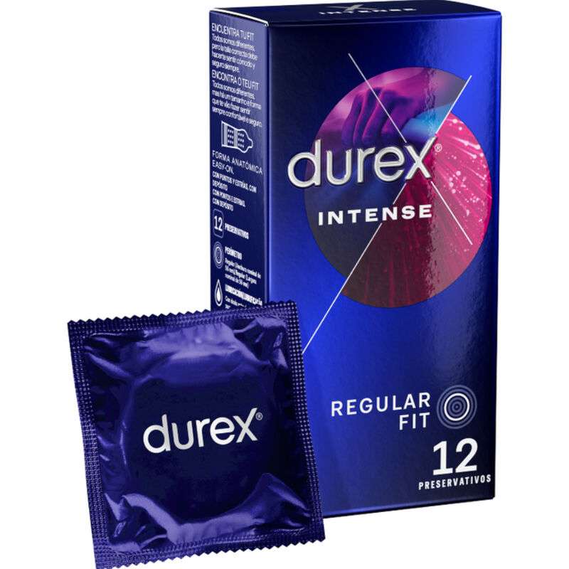 DUREX - INTENSE ORGASMIC 12 UNITS DUREX - INTENSE ORGASMIC 12 UNITS