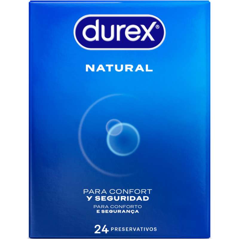 DUREX - NATURAL CONDOMS 24 UNITS DUREX - NATURAL CONDOMS 24 UNITS