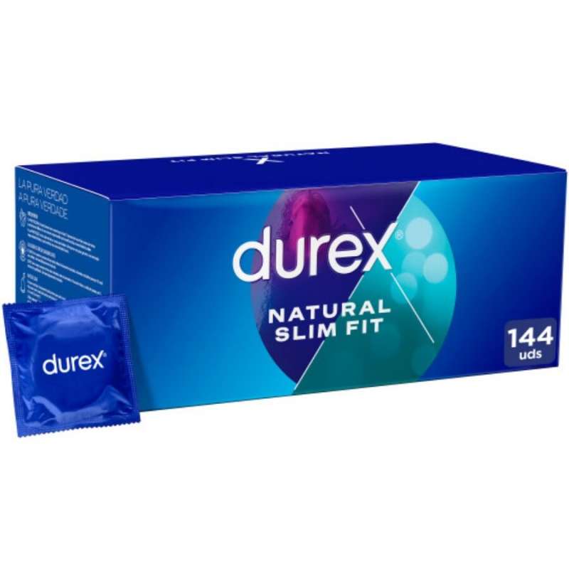 DUREX - NATURAL SLIM FIT BASIC 144 UNITS DUREX - NATURAL SLIM FIT BASIC 144 UNITS