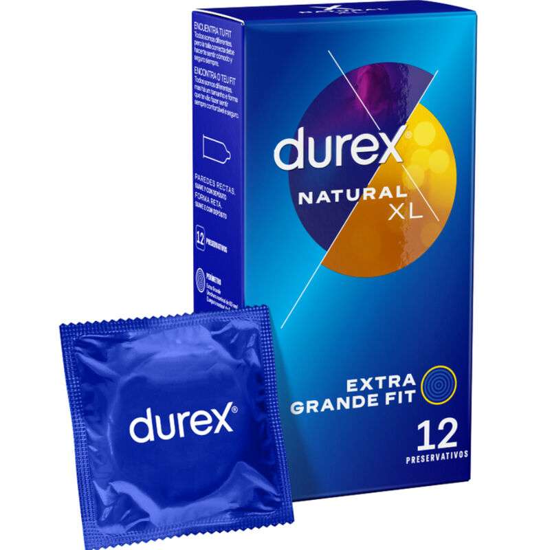 DUREX - NATURAL XL 12 UNITS DUREX - NATURAL XL 12 UNITS