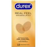 DUREX - REAL FEEL CONDOMS WITHOUT LATEX 12 UNITS