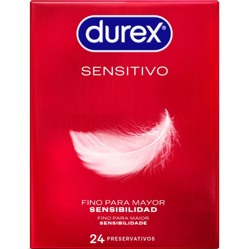 DUREX - SENSITIVE CONDOMS 24 UNITS DUREX - SENSITIVE CONDOMS 24 UNITS