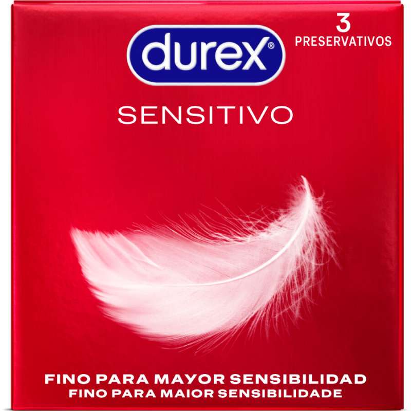 DUREX - SENSITIVE CONDOMS 3 UNITS