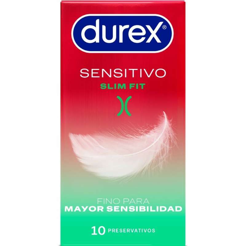 DUREX - SENSITIVO SLIM FIT 10 UNITS DUREX - SENSITIVO SLIM FIT 10 UNITS