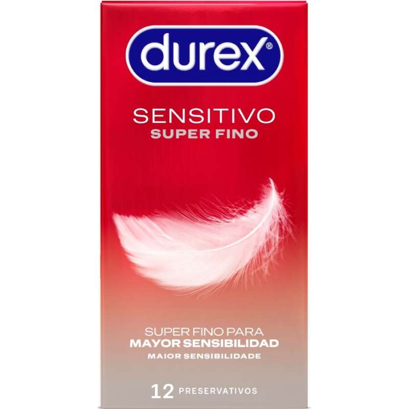 DUREX - SUPER THIN SENSITIVE 12 UNITS DUREX - SUPER THIN SENSITIVE 12 UNITS