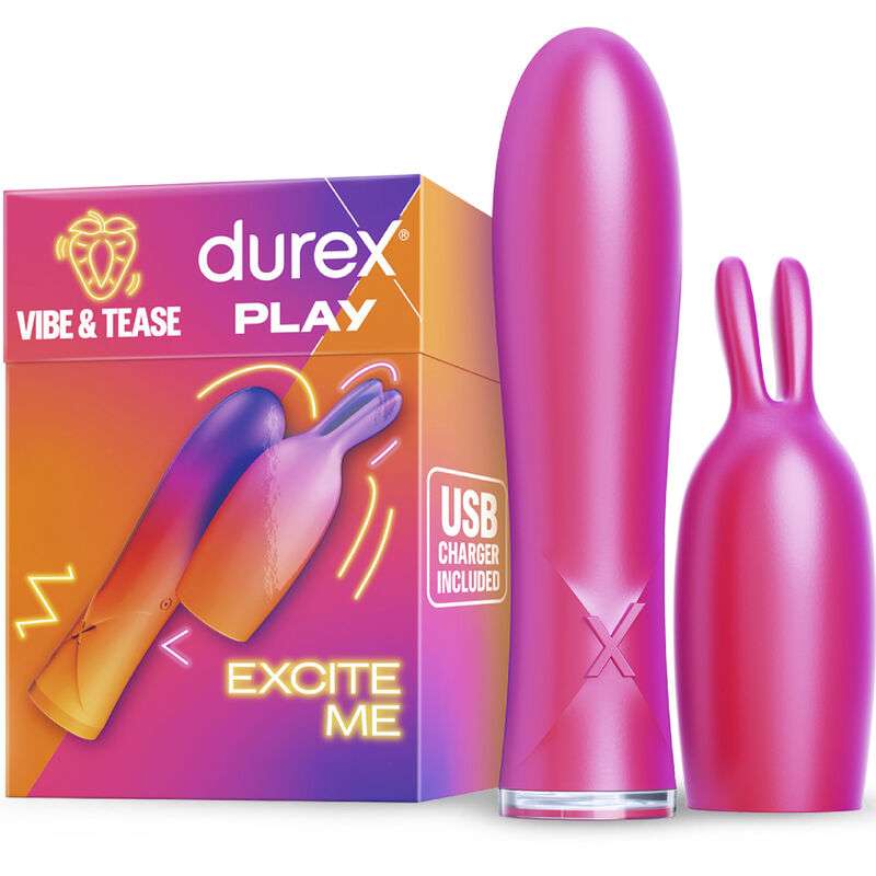 DUREX - TOY VIBE & TEASE VIBRATOR DUREX - TOY VIBE & TEASE VIBRATOR