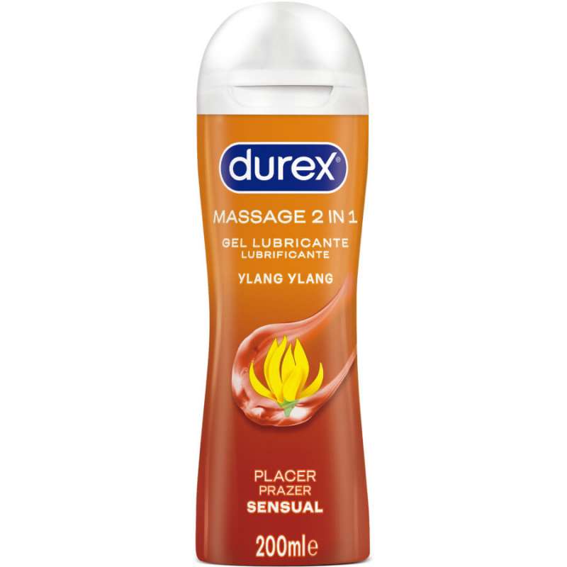 DUREX - YLANG YLANG SENSUAL MASSAGE LUBRICANT GEL 200 ML DUREX - YLANG YLANG SENSUAL MASSAGE LUBRICANT GEL 200 ML