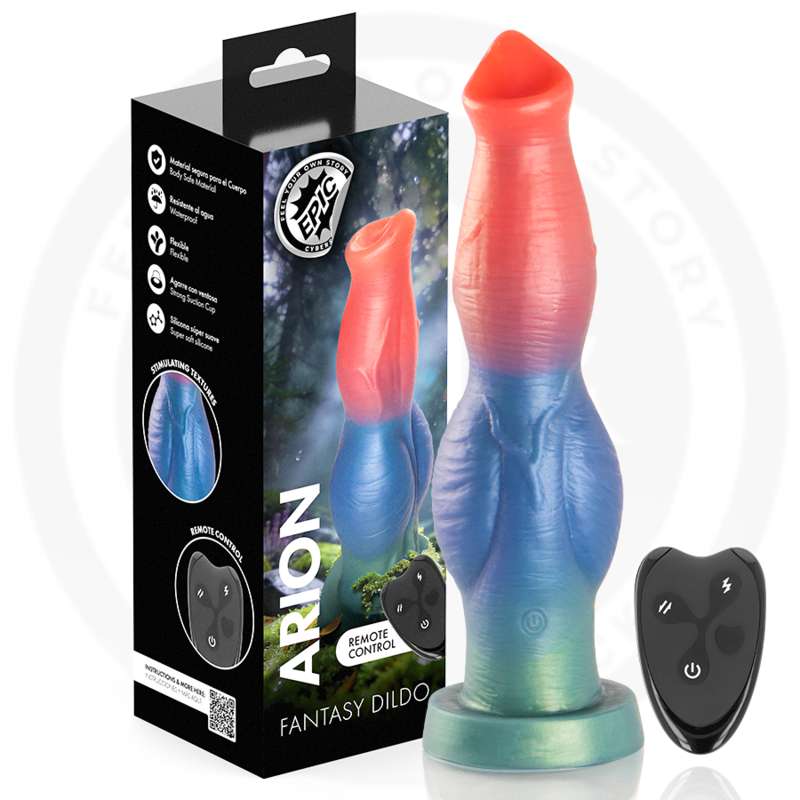 EPIC - ARION DILDO SYMPHONY OF PLEASURE RECHARGEABLE REMOTE CONTROL