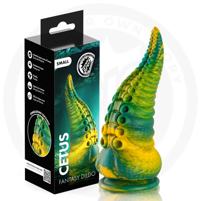 EPIC - CETUS DILDO GREEN TENTACLE SMALL SIZE