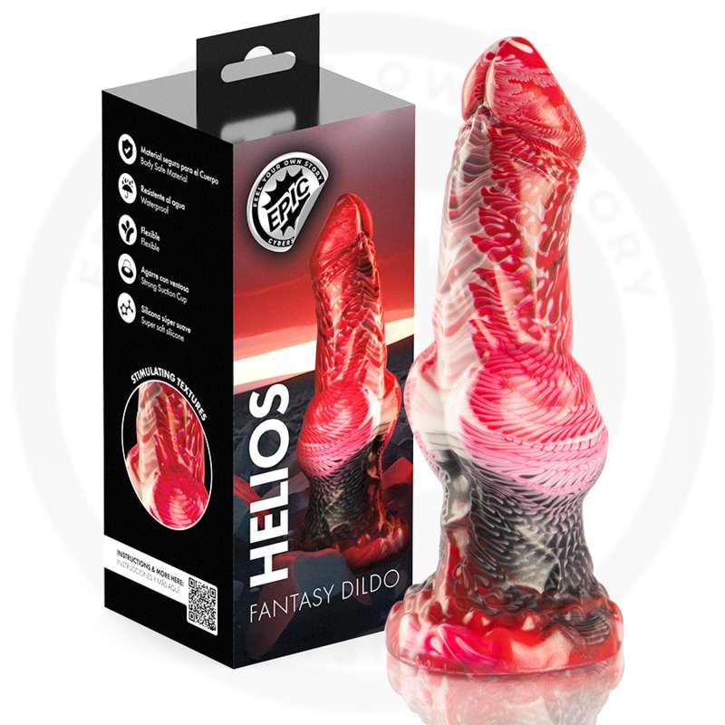 EPIC - HELIOS DILDO WITH TESTICLES HEAT AND ECSTASY