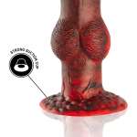 EPIC - PROMETHEUS TITAN FLAME RECHARGEABLE REMOTE CONTROL DILDO
