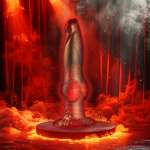 EPIC - PROMETHEUS TITAN FLAME RECHARGEABLE REMOTE CONTROL DILDO