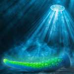 EPIC - SCYLLA DILDO THIN TENTACLE FLUORESCENT SMALL SIZE
