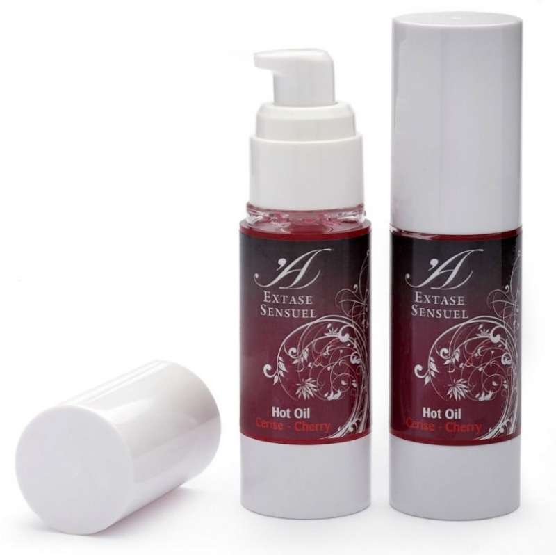 EXTASE SENSUAL - CHERRY HEAT STIMULATING OIL 30 ML EXTASE SENSUAL - CHERRY HEAT STIMULATING OIL 30 ML