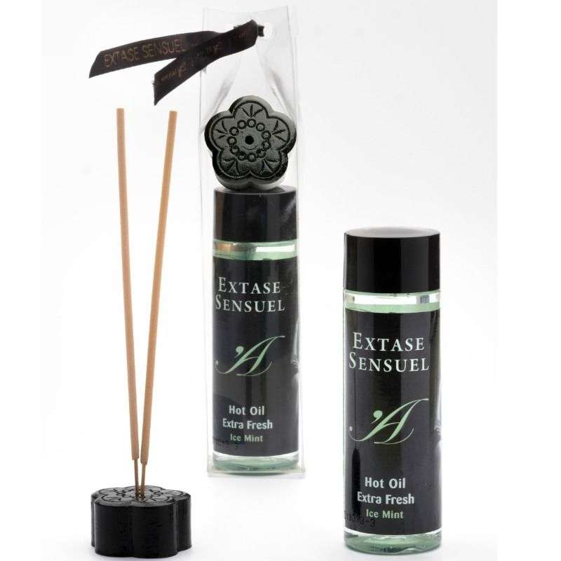 EXTASE SENSUAL - MASSAGE OIL WITH EXTRA FRESH ICE EFFECT 100 ML EXTASE SENSUAL - MASSAGE OIL WITH EXTRA FRESH ICE EFFECT 100 ML