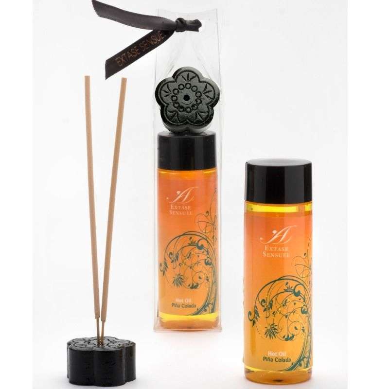 EXTASE SENSUAL - PIÑA COLADA HEAT STIMULATING OIL 100 ML EXTASE SENSUAL - PIÑA COLADA HEAT STIMULATING OIL 100 ML