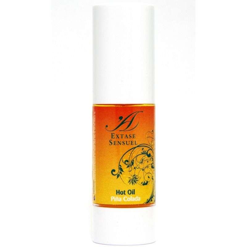 EXTASE SENSUAL - PIÑA COLADA HEAT STIMULATING OIL 30 ML EXTASE SENSUAL - PIÑA COLADA HEAT STIMULATING OIL 30 ML