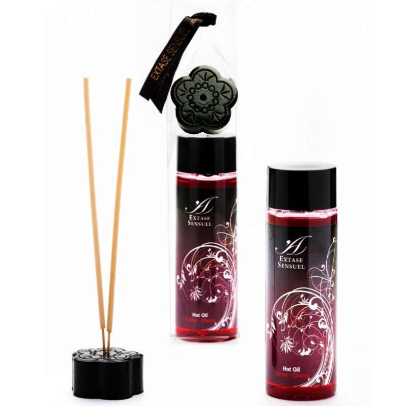 EXTASE SENSUAL - STIMULATING CHERRY OIL 100 ML EXTASE SENSUAL - STIMULATING CHERRY OIL 100 ML