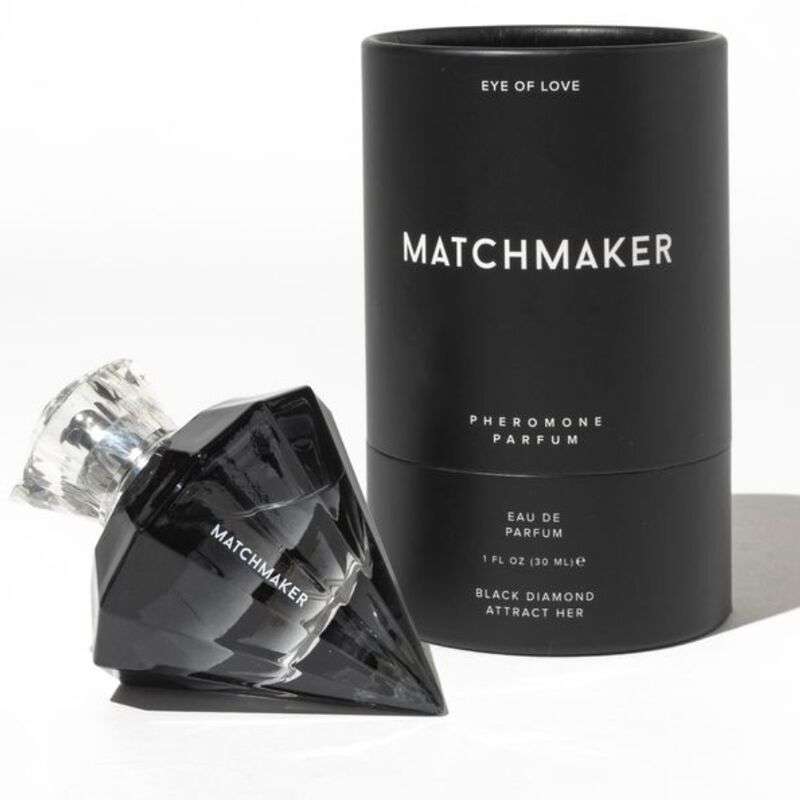 EYE OF LOVE - MATCHMAKER BLACK DIAMOND PHEROMONE PERFUME ATTRACT HER 30 ML EYE OF LOVE - MATCHMAKER BLACK DIAMOND PHEROMONE PERFUME ATTRACT HER 30 ML