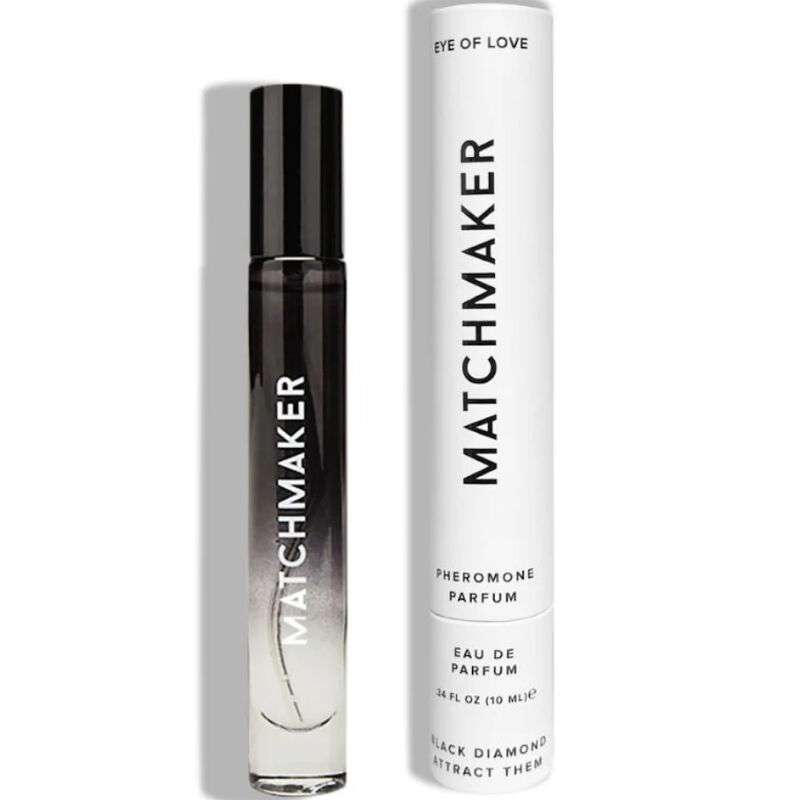 EYE OF LOVE - MATCHMAKER BLACK DIAMOND PHEROMONE PERFUME ATTRACT THEM 10 ML EYE OF LOVE - MATCHMAKER BLACK DIAMOND PHEROMONE PERFUME ATTRACT THEM 10 ML
