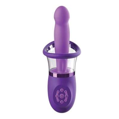 FANTASY FOR HER - ULTIMATE PLEASURE PRO PLUS RABBIT VIBRATOR PURPLE 20.3 CM