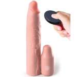 FANTASY X- TENSIONS - PIPEDREAMS SLEEVE 22,86 CM + 7,62 CM PLUG REMOTE SKIN