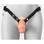 FANTASY X-TENSIONS ELITE - 17.8 CM HOLLOW SILICONE STRAP-ON