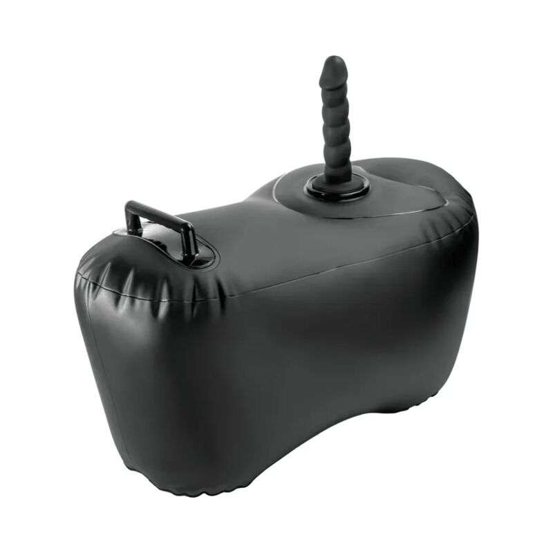 FETISH FANTASY SERIES - BODY DOCK INFLATABLE LOVE SEAT WITH DILDO 69.2 CM BLACK FETISH FANTASY SERIES - BODY DOCK INFLATABLE LOVE SEAT WITH DILDO 69.2 CM BLACK