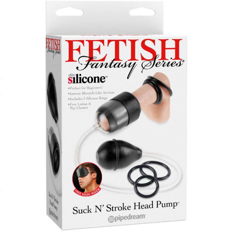 FETISH FANTASY SERIES - SUCTION GLAND SERIES WITH ENHANCING RINGS