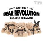 FETISH SUBMISSIVE - FOZZIE TEDDY BEAR BDSM MODEL 3