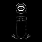FETISH SUBMISSIVE - GAG RING WITH NIPPLE CLAMPS