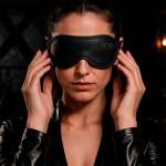 FETISH SUBMISSIVE - VEGAN LEATHER MASK II WITH NOPRENE LINING