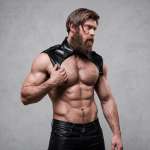 FETISH SUBMISSIVE ATTITUDE - MENS BRIGADE ADJUSTABLE ECO-LEATHER NECK HARNESS